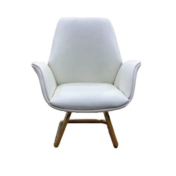 Modern Leather Wooden Chair