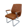 Modern Leather Wooden Chair