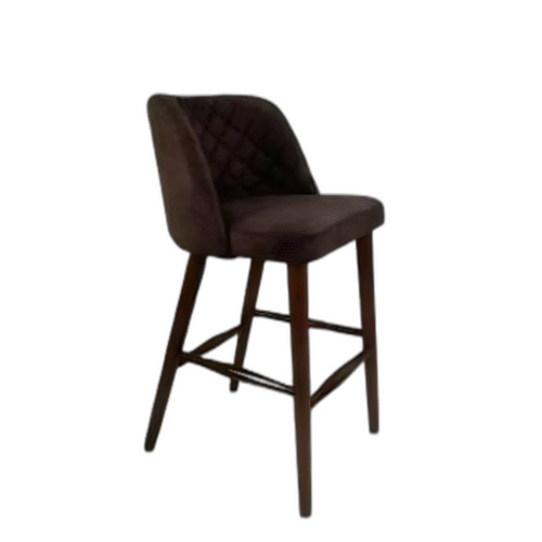 Modern Leather Bar Chair