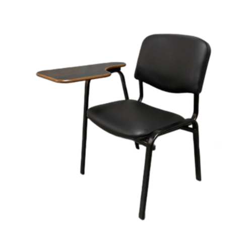 black Leather Class Chair