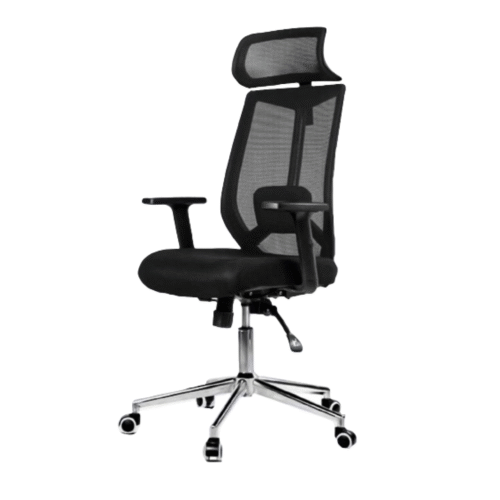 Office Chairs High Back Mesh Computer Chair Ergonomic Desk Chair Modern Executive Chair with Adjustable Armrests, Headrest and Seat Height