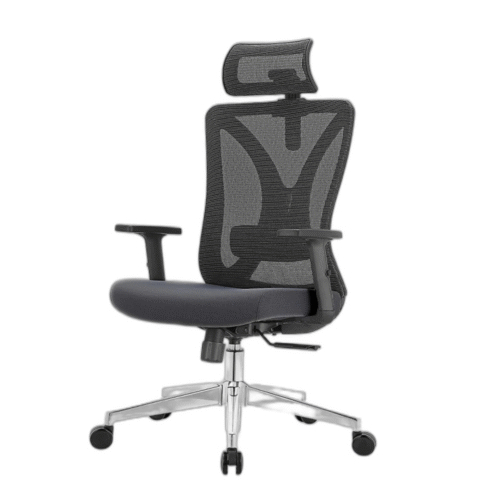 Office Desk Chairs Conference Office Chair Ergonomics Computer Chair Breathable Mesh Chair Armchair with Adjustable Headrest & Lumbar Support Home Office Task Chair