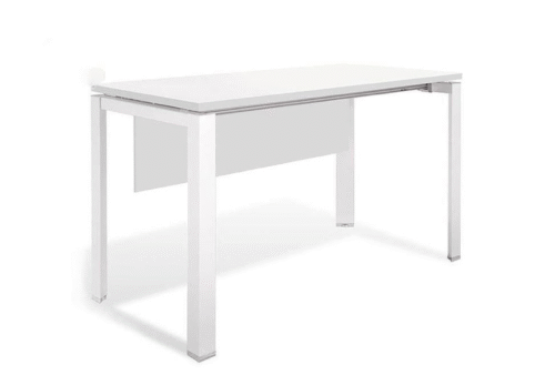 Desk with a distinctive design made of MDF wood and acrylic veneer, starting from a size of 100 cm.