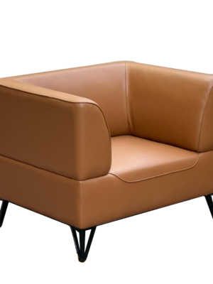 modern leather sofa set, 2 Armchairs + 3-Seater Sofa
