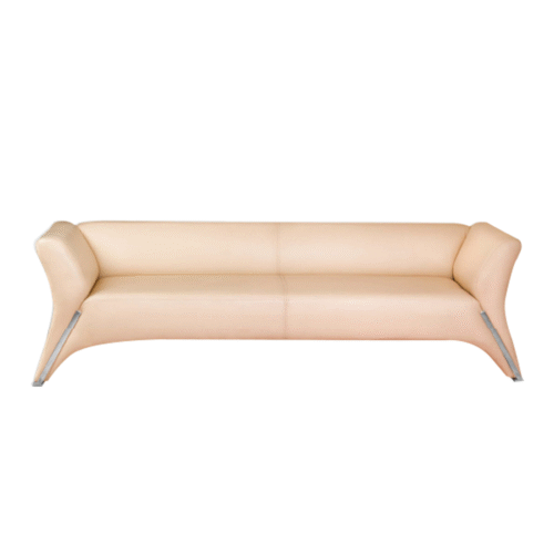 modern leather sofa set, 2 Armchairs + 3-Seater Sofa