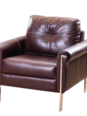 modern leather sofa set, 2 Armchairs + 3-Seater Sofa