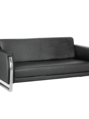 modern leather sofa set, 2 Armchairs + 3-Seater Sofa