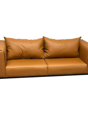 modern leather sofa set, 2 Armchairs + 3-Seater Sofa