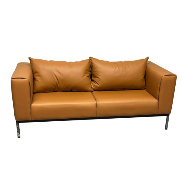 modern leather sofa set, 2 Armchairs + 3-Seater Sofa