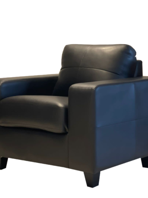 modern leather sofa set, 2 Armchairs + 3-Seater Sofa
