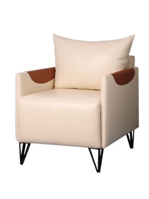 modern leather sofa set, 2 Armchairs + 3-Seater Sofa