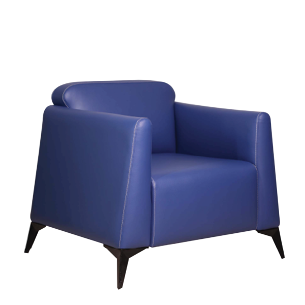 modern leather sofa set, 2 Armchairs + 3-Seater Sofa