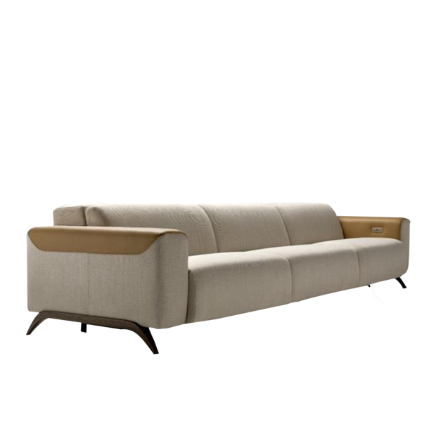 modern leather sofa set, 2 Armchairs + 3-Seater Sofa