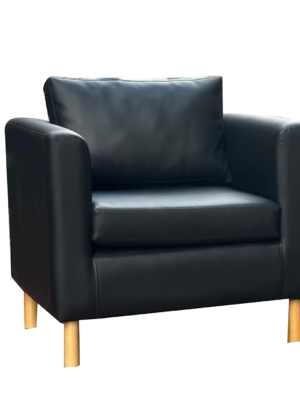 modern leather sofa set, 2 Armchairs + 3-Seater Sofa