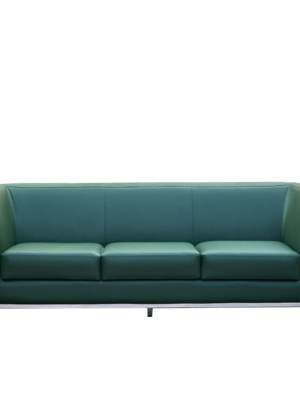 modern leather sofa set, 2 Armchairs + 3-Seater Sofa