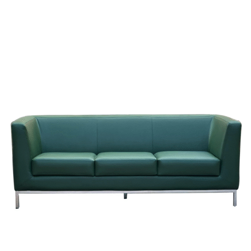modern leather sofa set, 2 Armchairs + 3-Seater Sofa