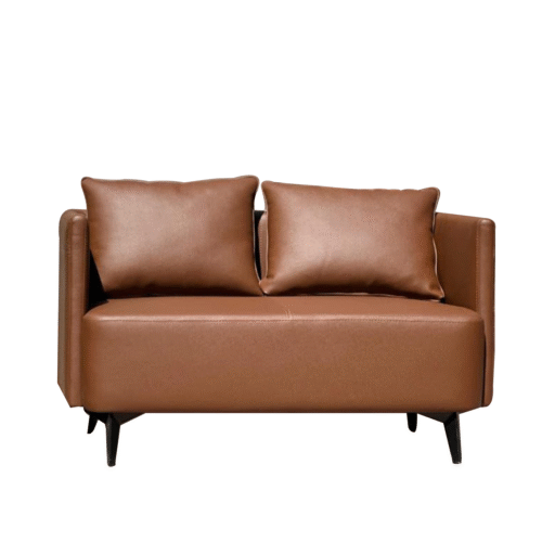 modern leather sofa set, 2 Armchairs + 3-Seater Sofa
