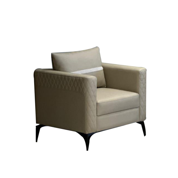 modern leather sofa set, 2 Armchairs + 3-Seater Sofa