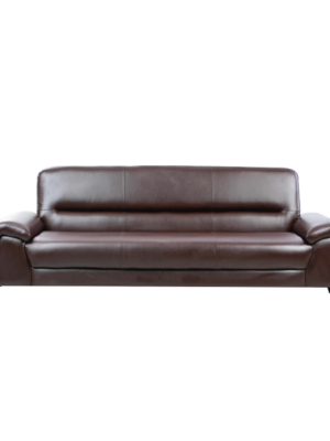 modern leather sofa set, 2 Armchairs + 3-Seater Sofa