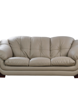 modern leather sofa set, 2 Armchairs + 3-Seater Sofa