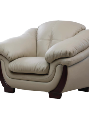 modern leather sofa set, 2 Armchairs + 3-Seater Sofa