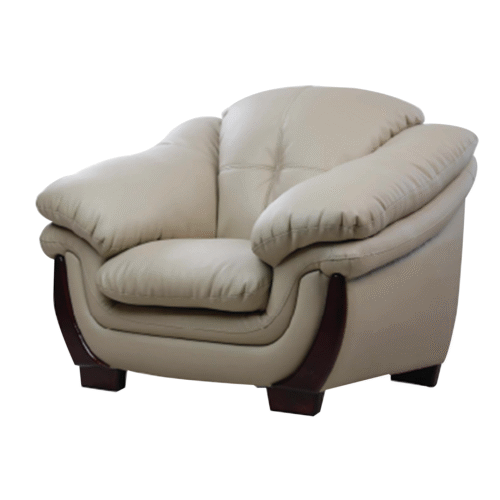 modern leather sofa set, 2 Armchairs + 3-Seater Sofa