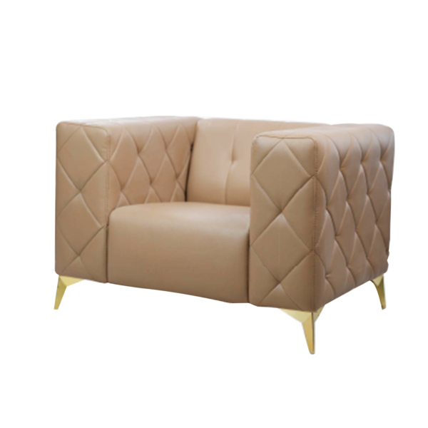 modern leather sofa set, 2 Armchairs + 3-Seater Sofa