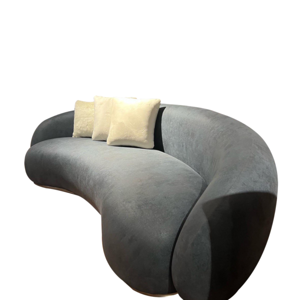 modern leather sofa set, 2 Armchairs + 3-Seater Sofa