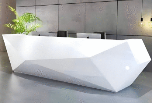 Reception desk starting from a size of 2 meters,