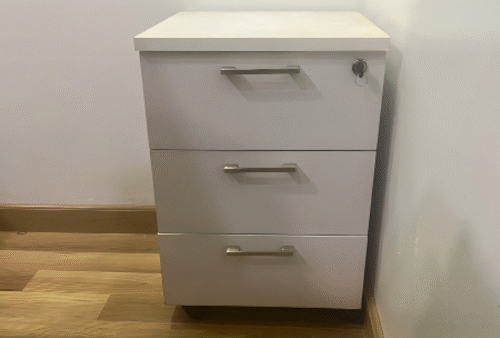 3-Drawer storage unit made from high quality mdf wood