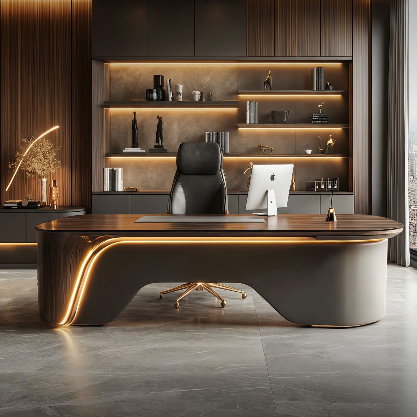 White Office furniture collection