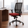 Pulse Red Mesh Task Chair