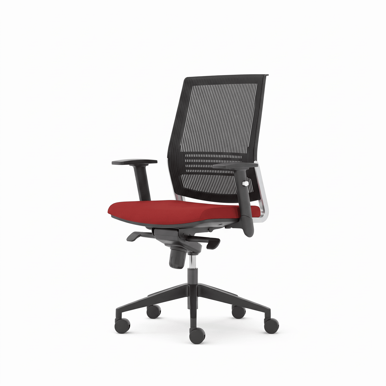 Pulse Red Mesh Task Chair