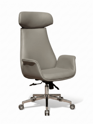 Ivory Sculpted Executive Chair