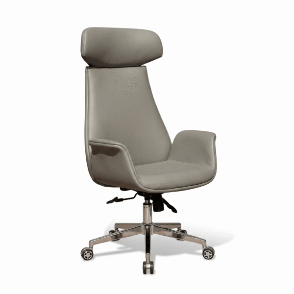 Ivory Sculpted Executive Chair
