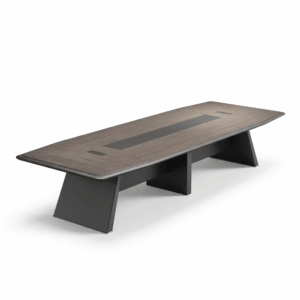 Vanta Boat-Shaped Meeting Table