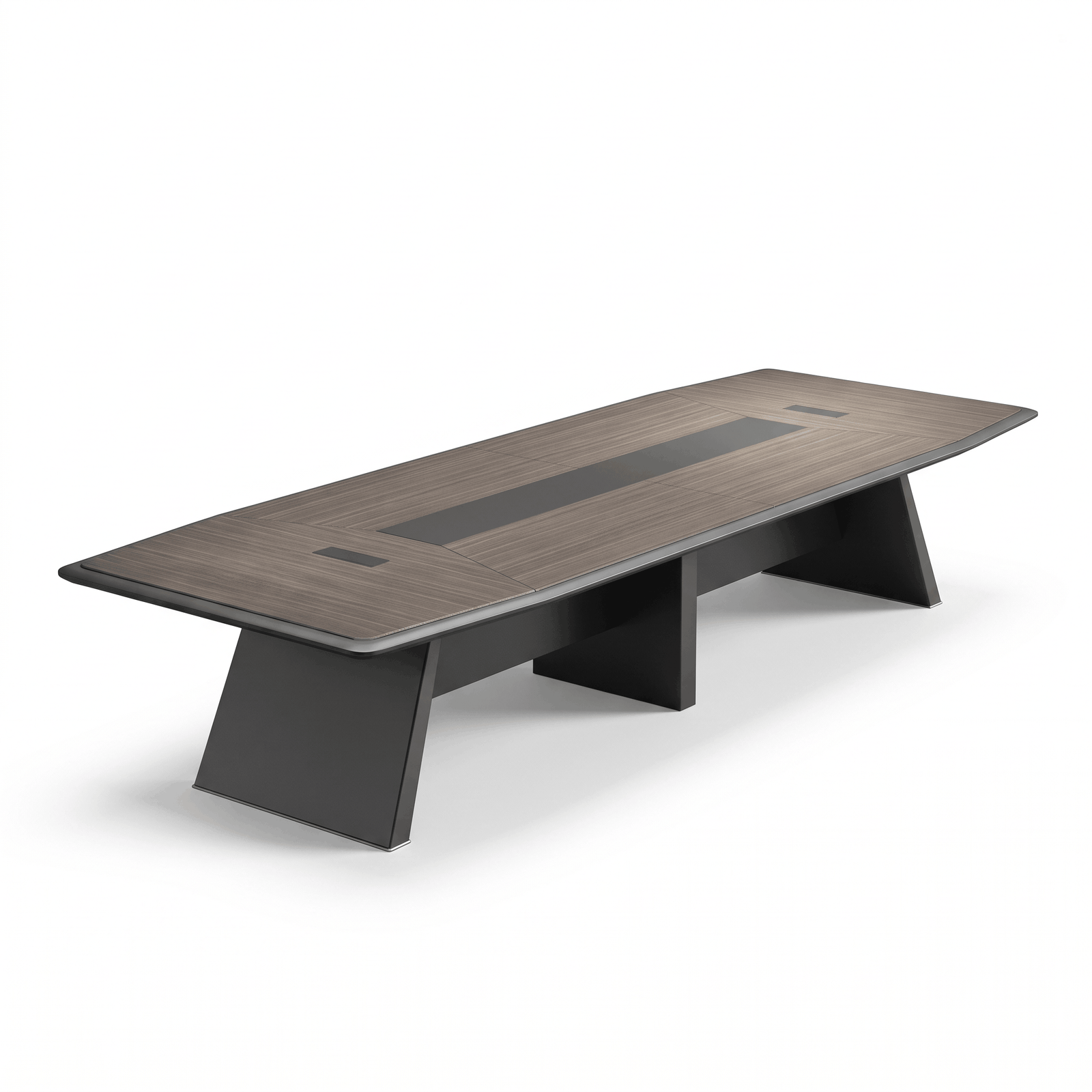 Vanta Boat-Shaped Meeting Table