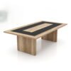 Monogram Two-Tone Meeting Table