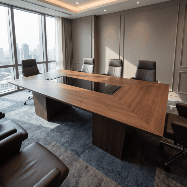 Summit Walnut Boardroom Table