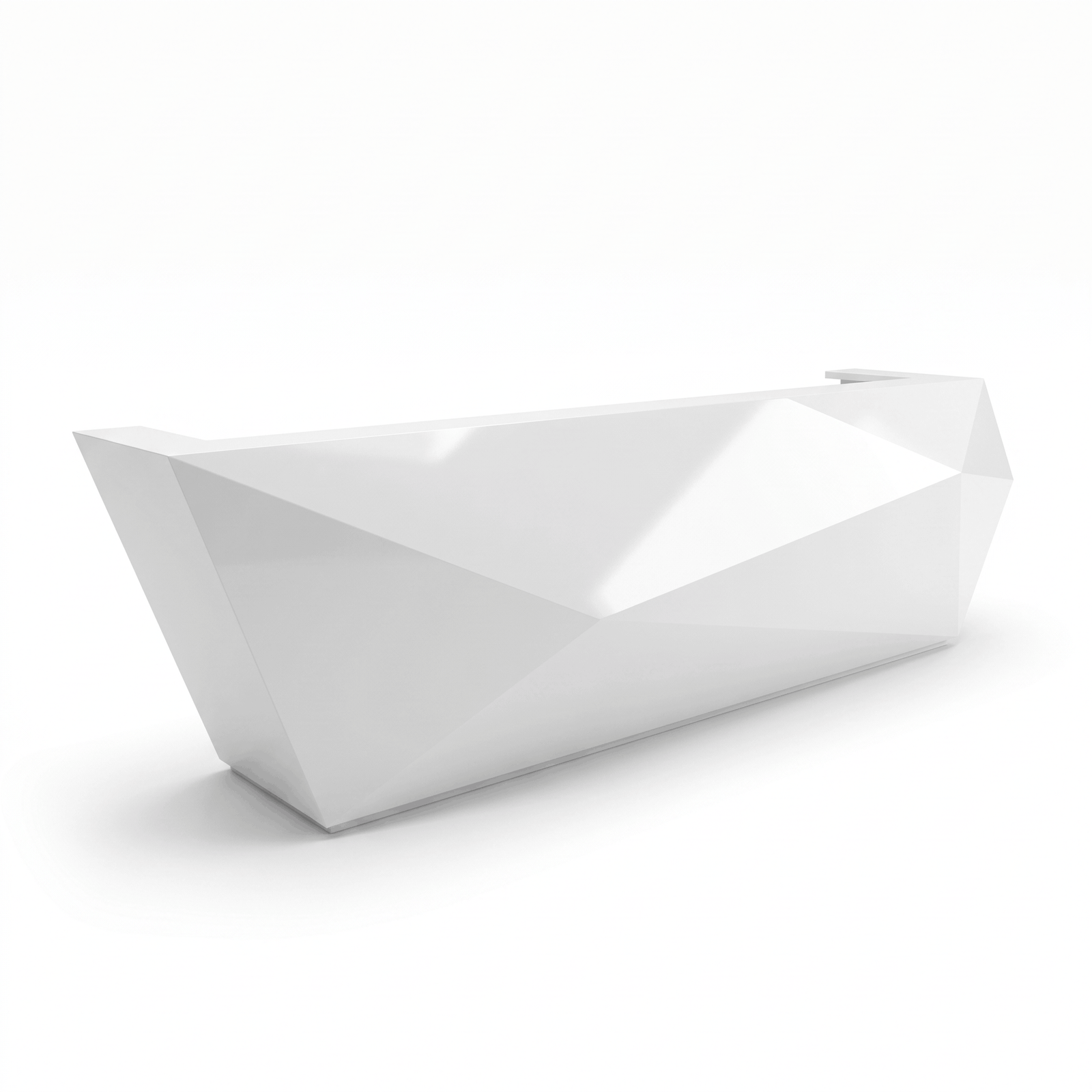 Prism Faceted Reception Desk