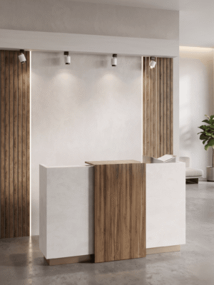 Reed Compact Reception Desk