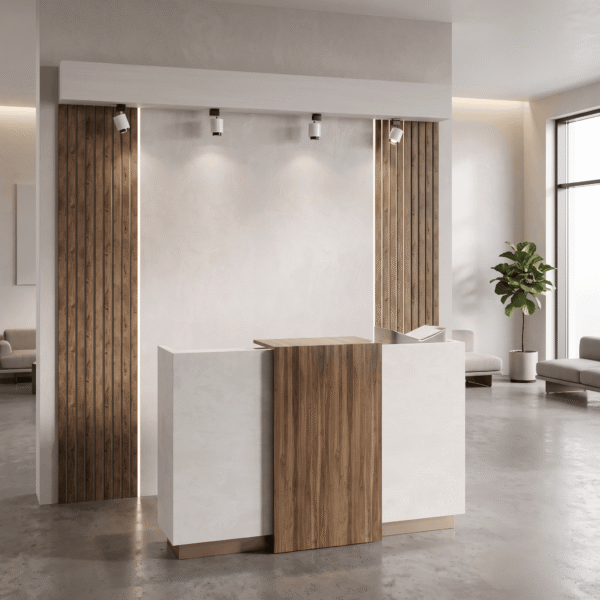Reed Compact Reception Desk