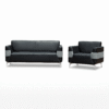 Sofa 04 - White Background Onyx Executive Lounge Set