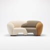 Duo Sculpted Lounge Sofa