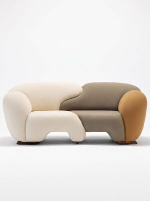Duo Sculpted Lounge Sofa