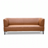 Sofa 11 - White Background Cove Cognac Sofa