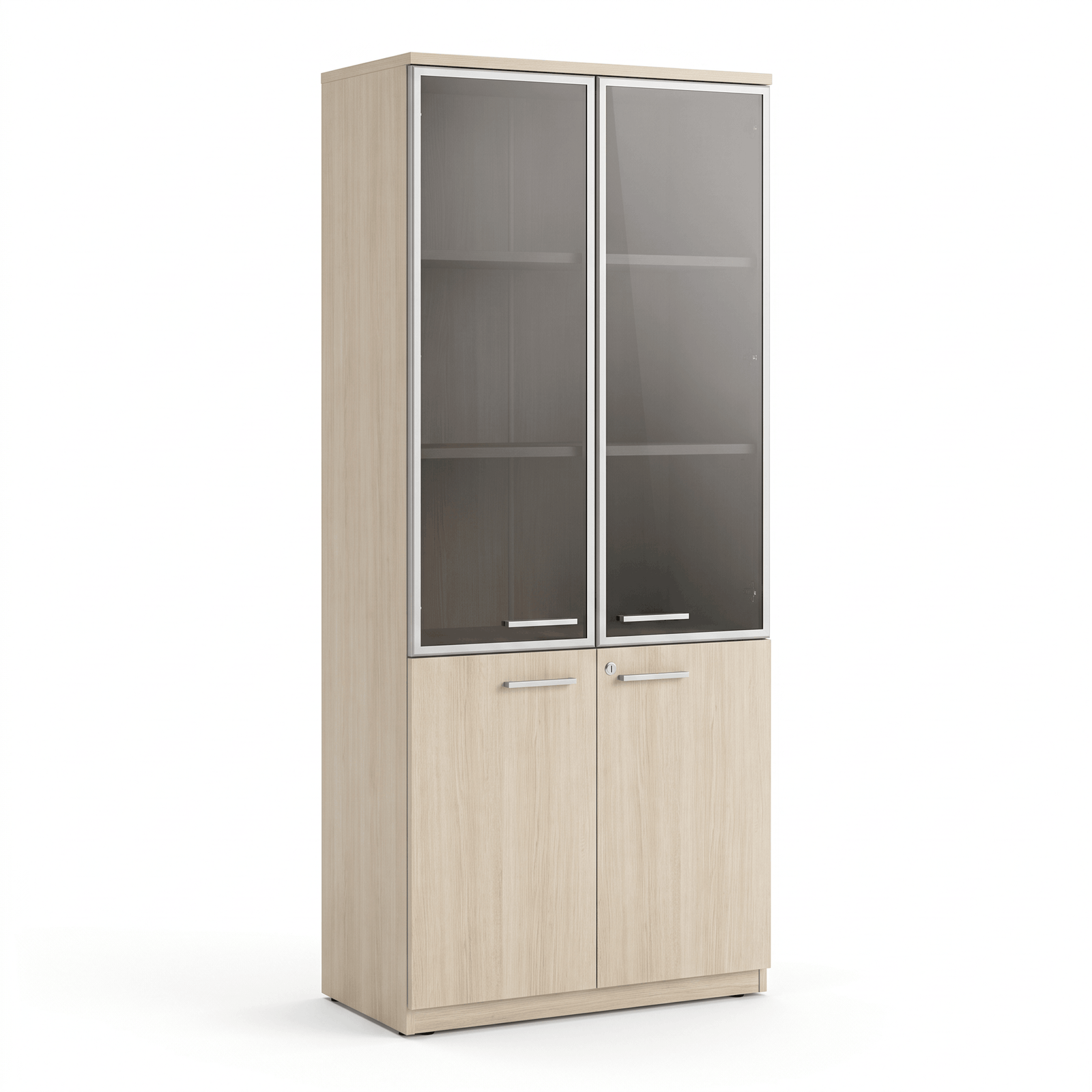 Vista Two-Tone Display Cabinet