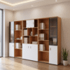 Grid Modular Office Storage Wall