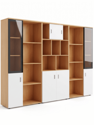 Grid Modular Office Storage Wall