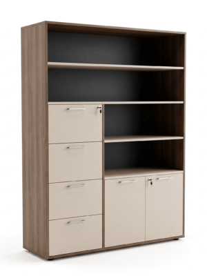 Axis Asymmetric Storage Wall